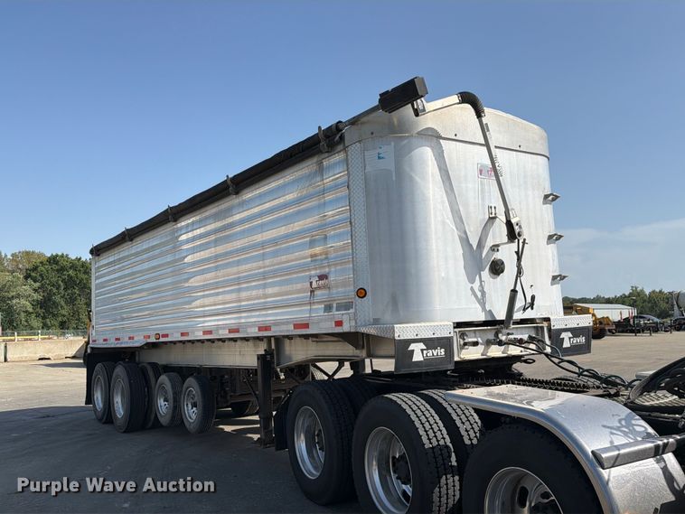 image for item DZ4874 2016 Travis S/96 end dump trailer