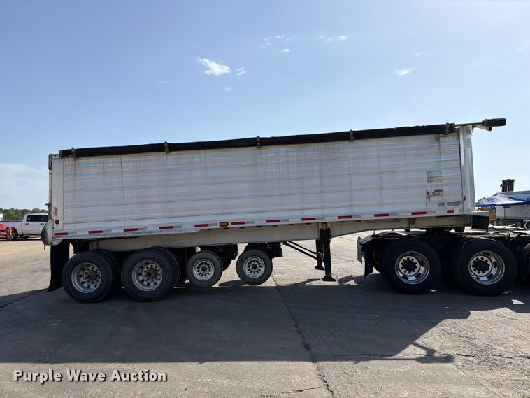 image for item DZ4874 2016 Travis S/96 end dump trailer