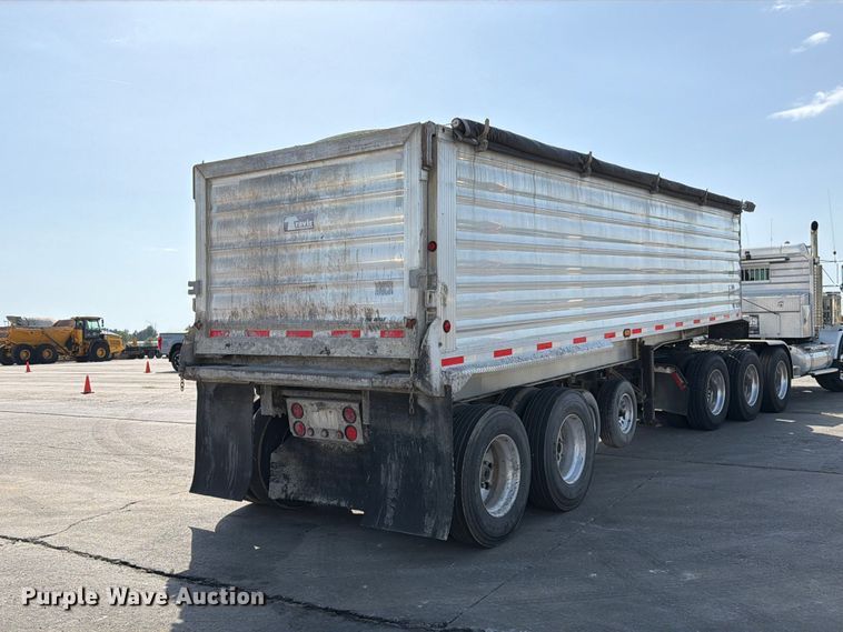 image for item DZ4874 2016 Travis S/96 end dump trailer