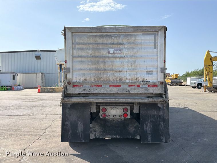 image for item DZ4874 2016 Travis S/96 end dump trailer