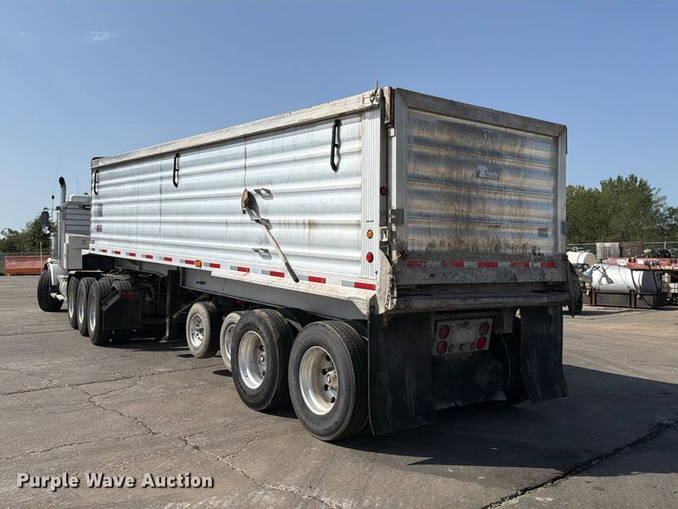 image for item DZ4874 2016 Travis S/96 end dump trailer