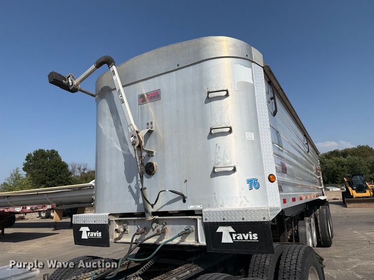 image for item DZ4874 2016 Travis S/96 end dump trailer