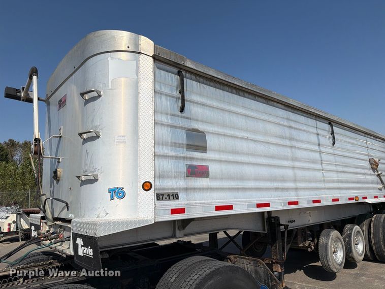 image for item DZ4874 2016 Travis S/96 end dump trailer