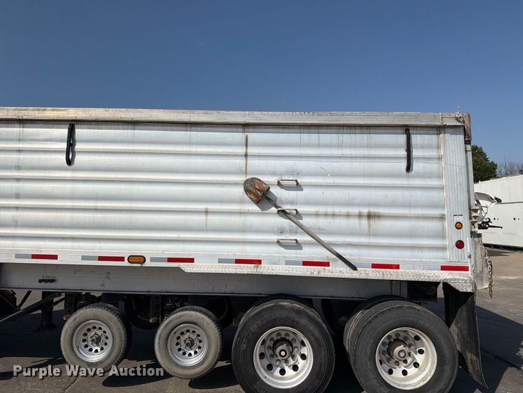 image for item DZ4874 2016 Travis S/96 end dump trailer