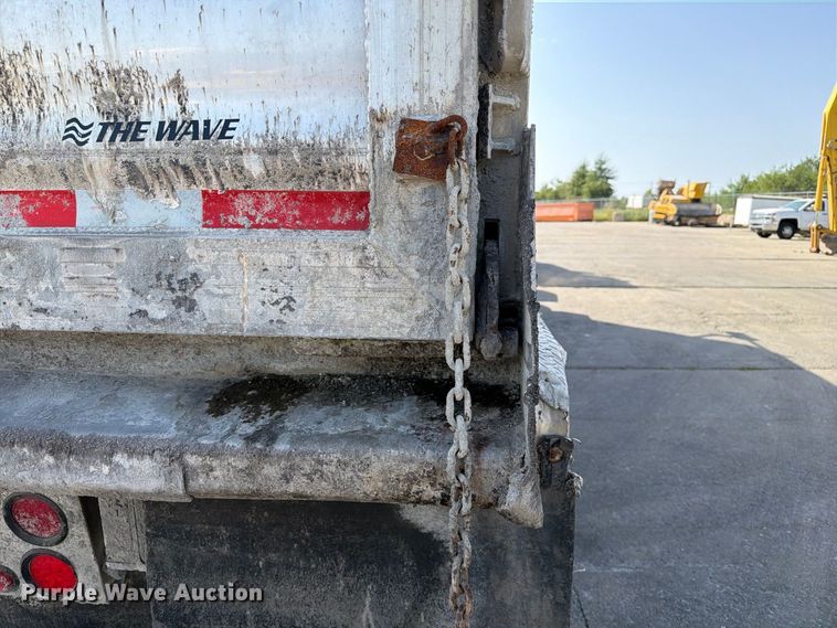 image for item DZ4874 2016 Travis S/96 end dump trailer