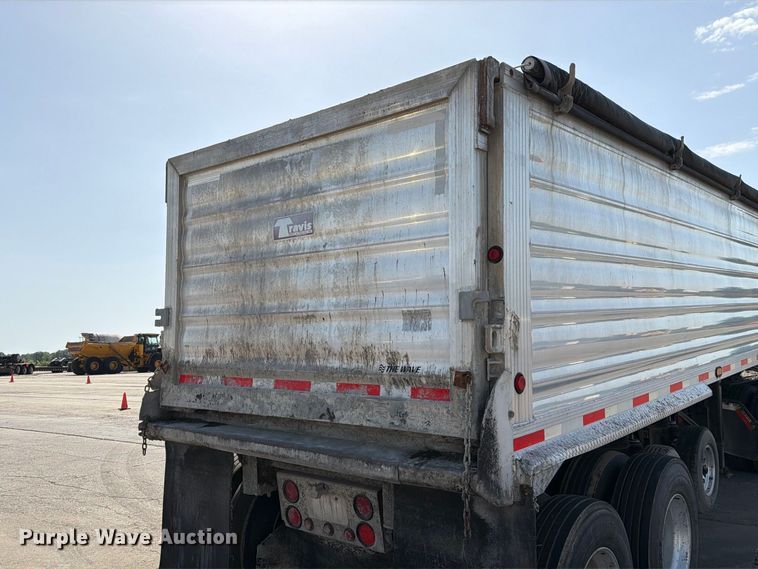image for item DZ4874 2016 Travis S/96 end dump trailer