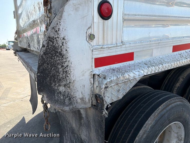 image for item DZ4874 2016 Travis S/96 end dump trailer