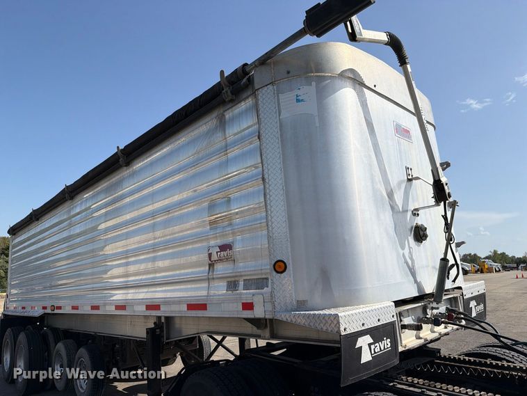 image for item DZ4874 2016 Travis S/96 end dump trailer