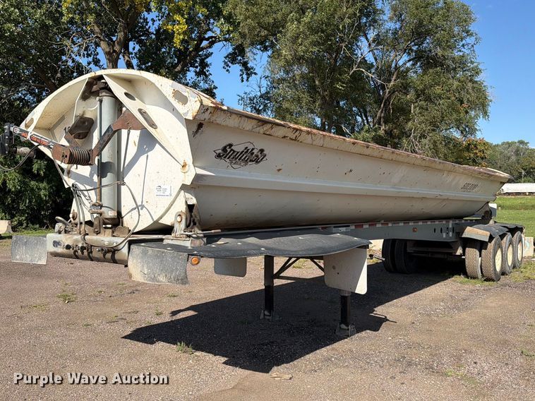 2008 SmithCo side dump trailer