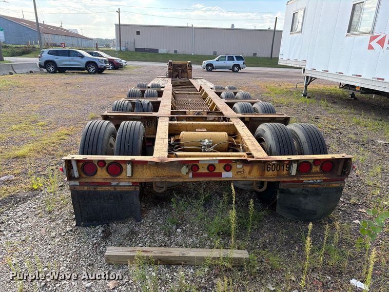 image for item EA0472 2001 Load King lowboy equipment trailer