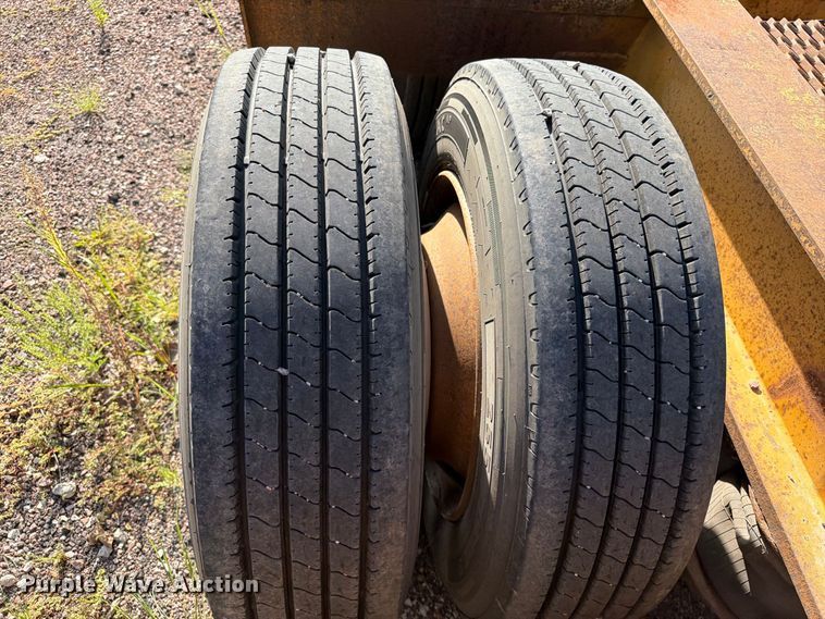 image for item EA0472 2001 Load King lowboy equipment trailer