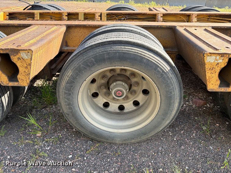 image for item EA0472 2001 Load King lowboy equipment trailer