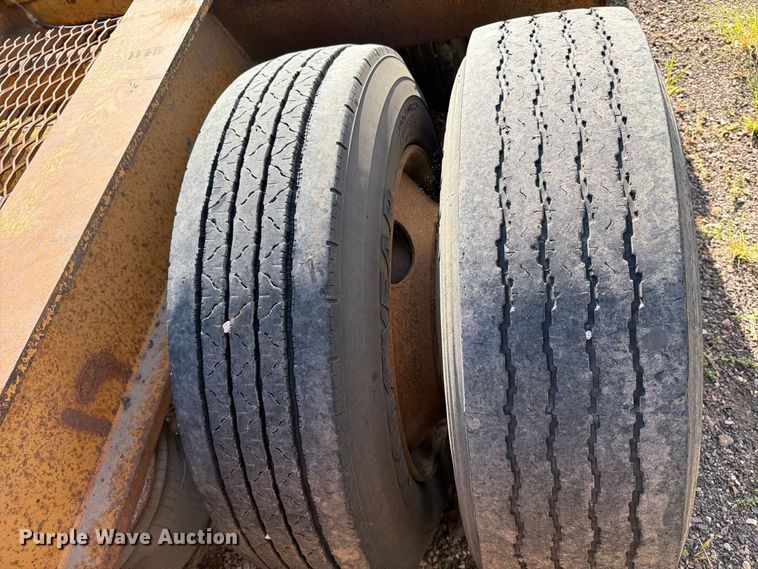image for item EA0472 2001 Load King lowboy equipment trailer