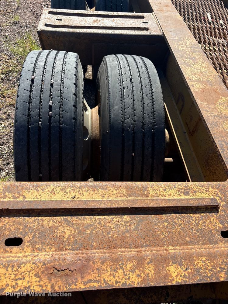 image for item EA0472 2001 Load King lowboy equipment trailer
