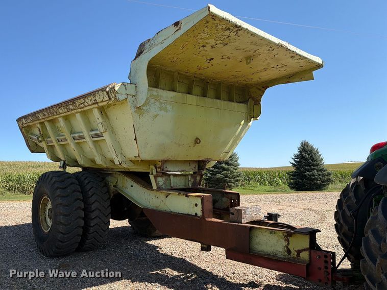 image for item EA0475 Shop Built end dump wagon
