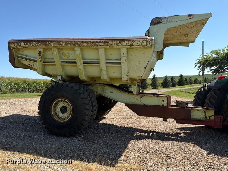 image for item EA0475 Shop Built end dump wagon