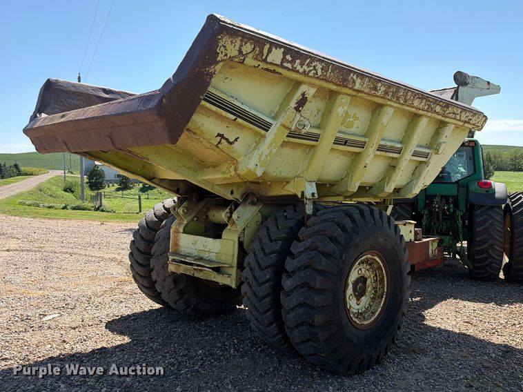 image for item EA0475 Shop Built end dump wagon
