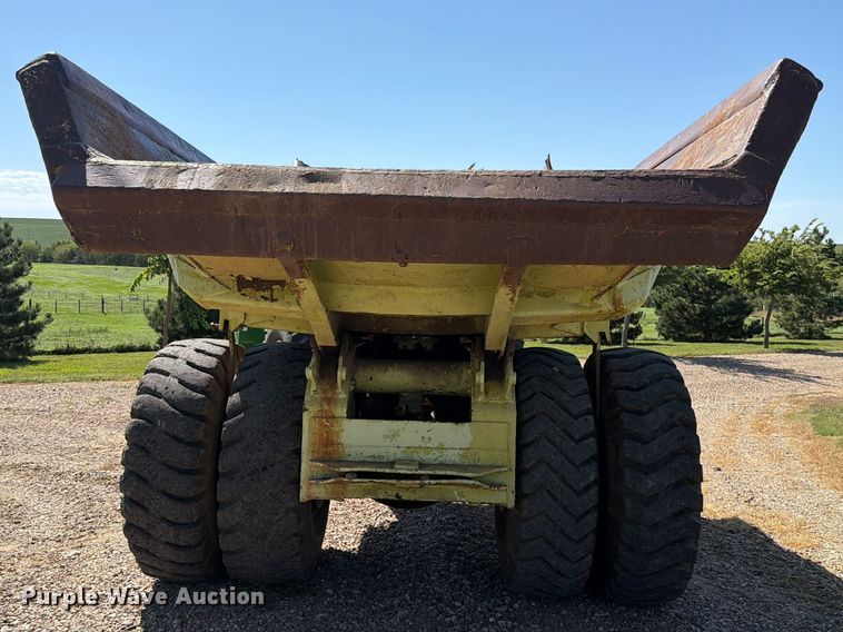 image for item EA0475 Shop Built end dump wagon