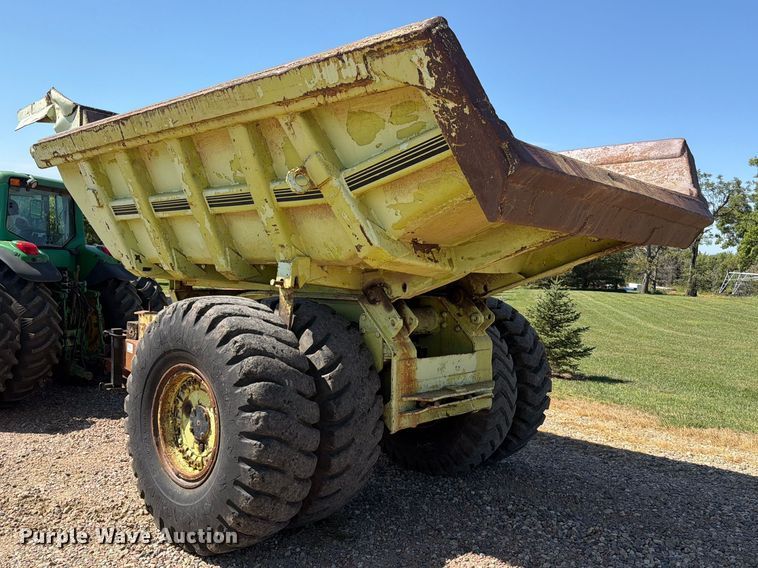 image for item EA0475 Shop Built end dump wagon