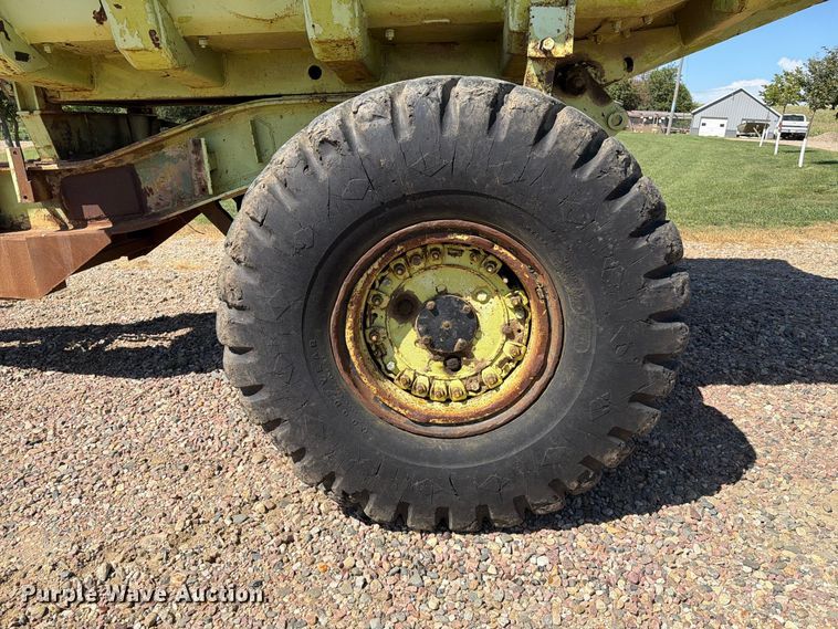 image for item EA0475 Shop Built end dump wagon