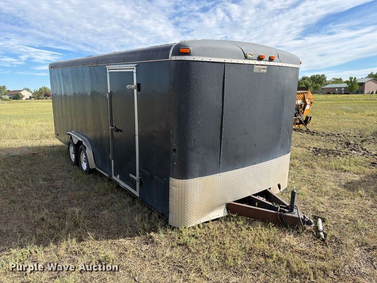 image for item EA0479 2002 Continental Cargo enclosed cargo trailer