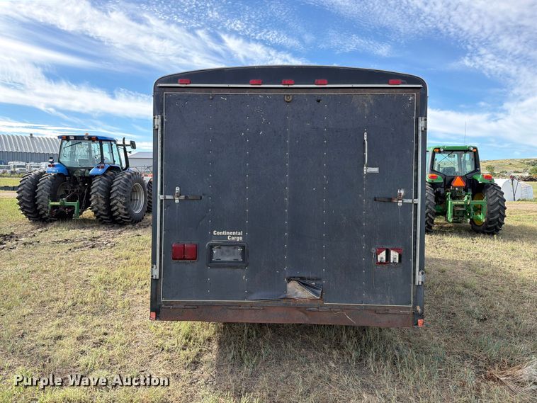 image for item EA0479 2002 Continental Cargo enclosed cargo trailer