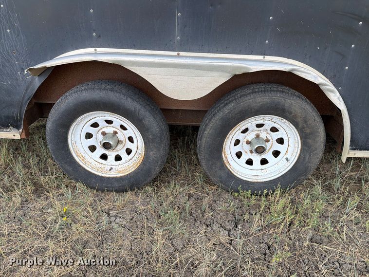 image for item EA0479 2002 Continental Cargo enclosed cargo trailer