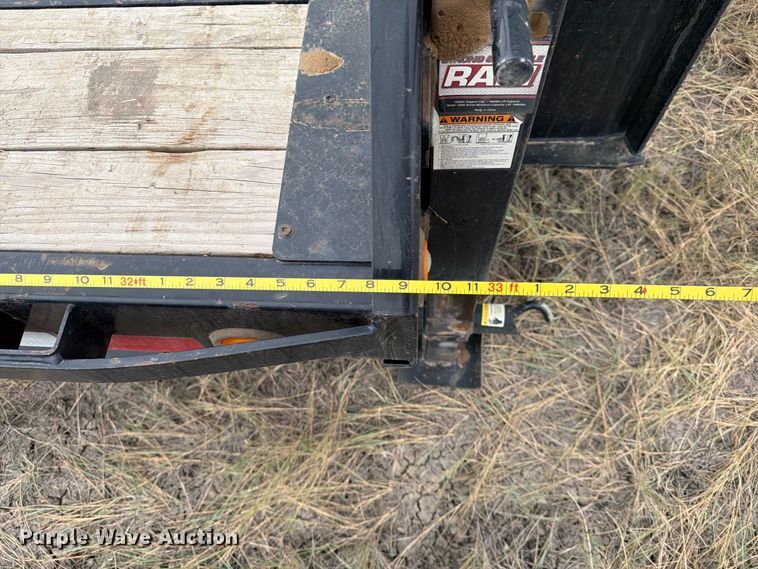 image for item EA0532 2023 PJ Trailers 3F413 equipment trailer