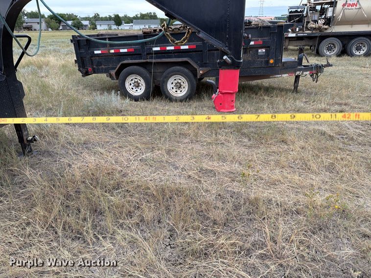 image for item EA0532 2023 PJ Trailers 3F413 equipment trailer