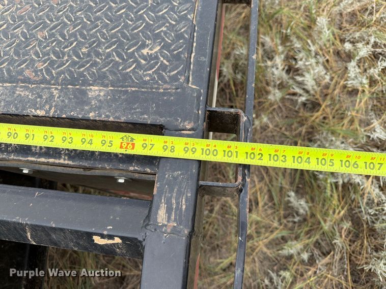image for item EA0532 2023 PJ Trailers 3F413 equipment trailer