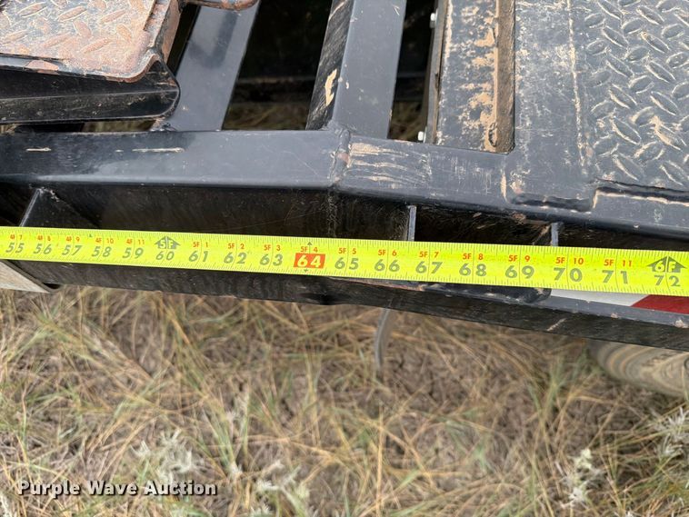 image for item EA0532 2023 PJ Trailers 3F413 equipment trailer