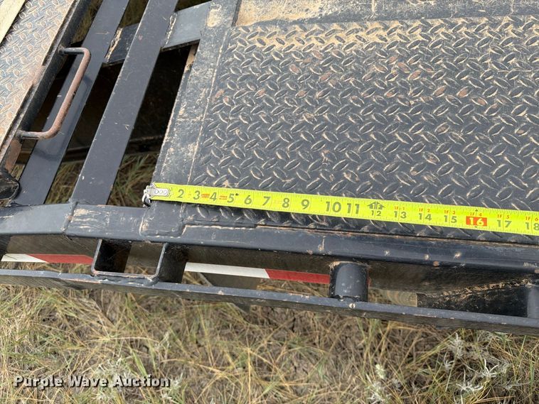 image for item EA0532 2023 PJ Trailers 3F413 equipment trailer