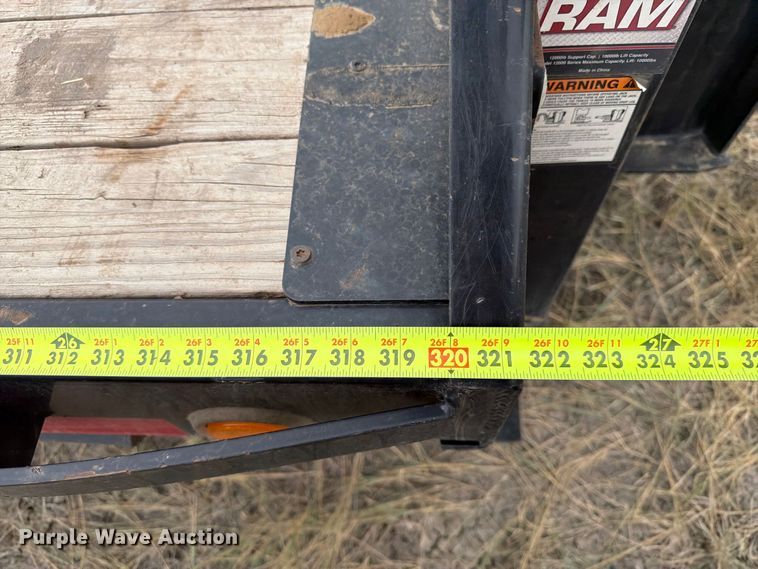 image for item EA0532 2023 PJ Trailers 3F413 equipment trailer