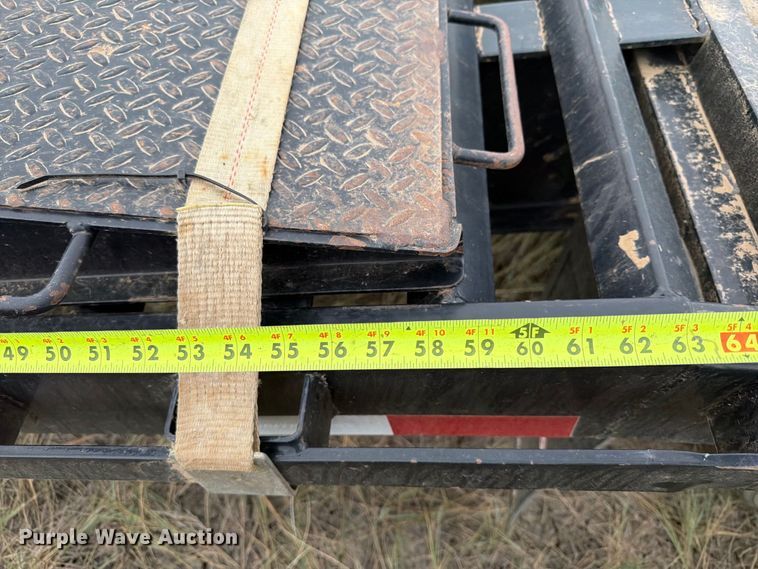 image for item EA0532 2023 PJ Trailers 3F413 equipment trailer