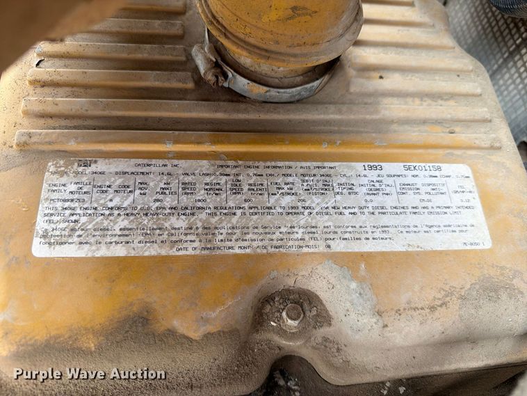 image for item EA0535 1994 Kenworth T600 dump truck