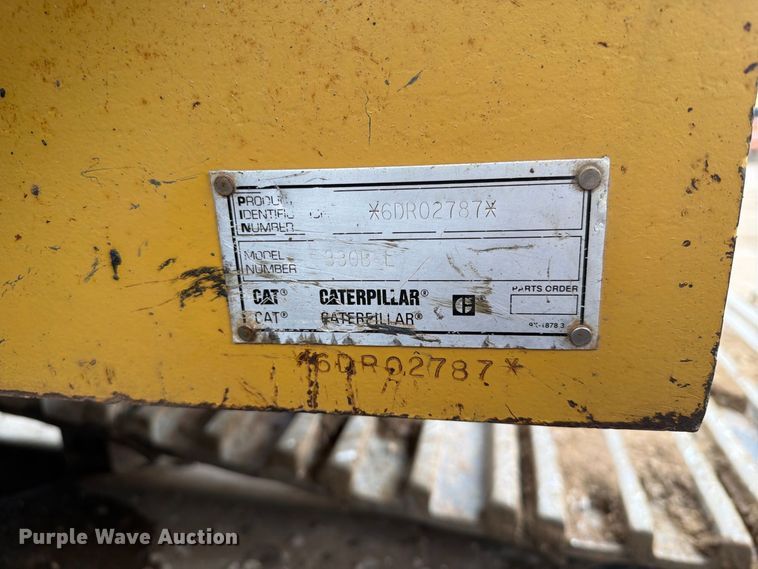 image for item EA0539 1998 Caterpillar 330BL excavator