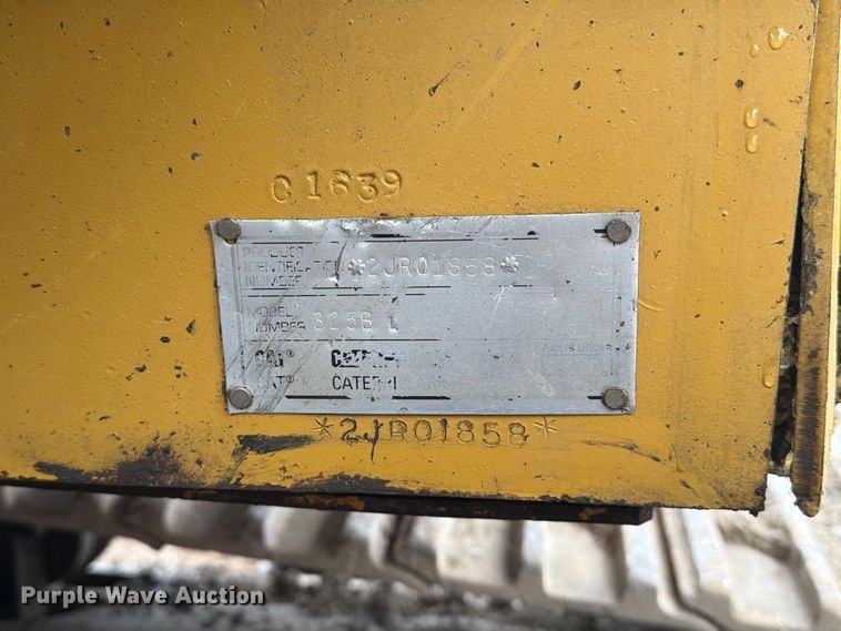 image for item EA0540 1998 Caterpillar 325BL excavator