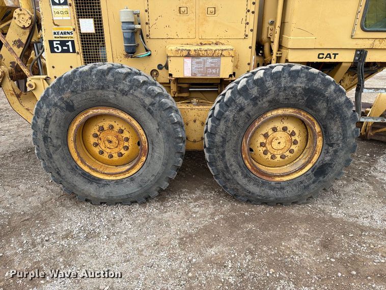 image for item EA0546 1982 Caterpillar 140G motor grader