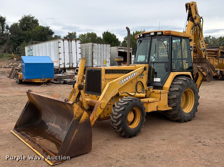 1993 John Deere 710D backhoe