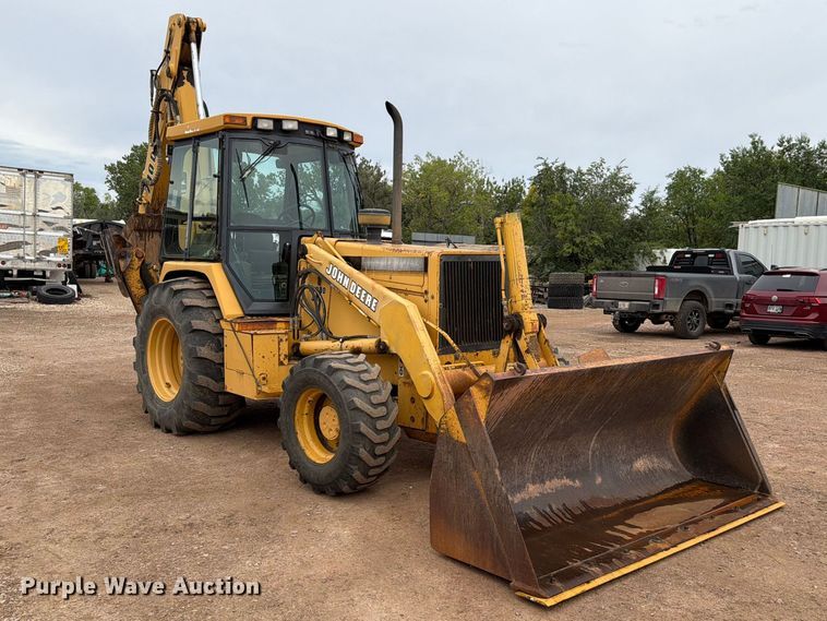 image for item EA0549 1993 John Deere 710D backhoe