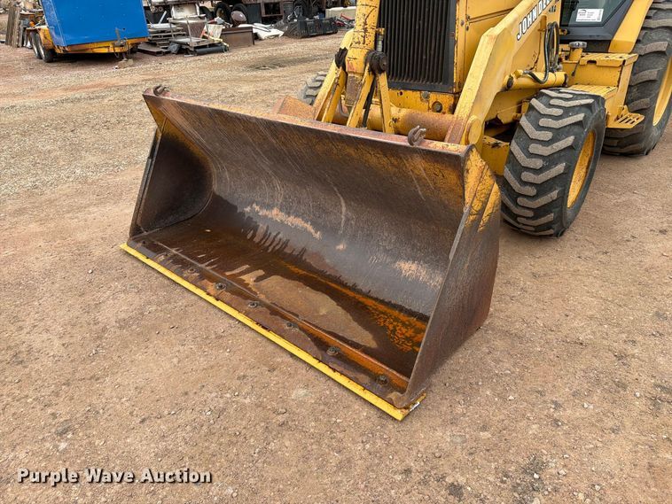 image for item EA0549 1993 John Deere 710D backhoe