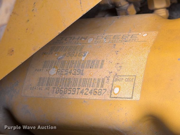 image for item EA0549 1993 John Deere 710D backhoe