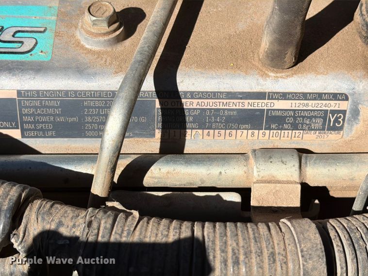 image for item EA0557 Toyota 8FGU25 forklift