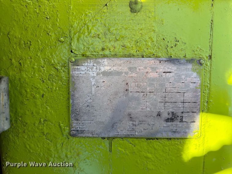 image for item EA0558 Clark CMP 15 