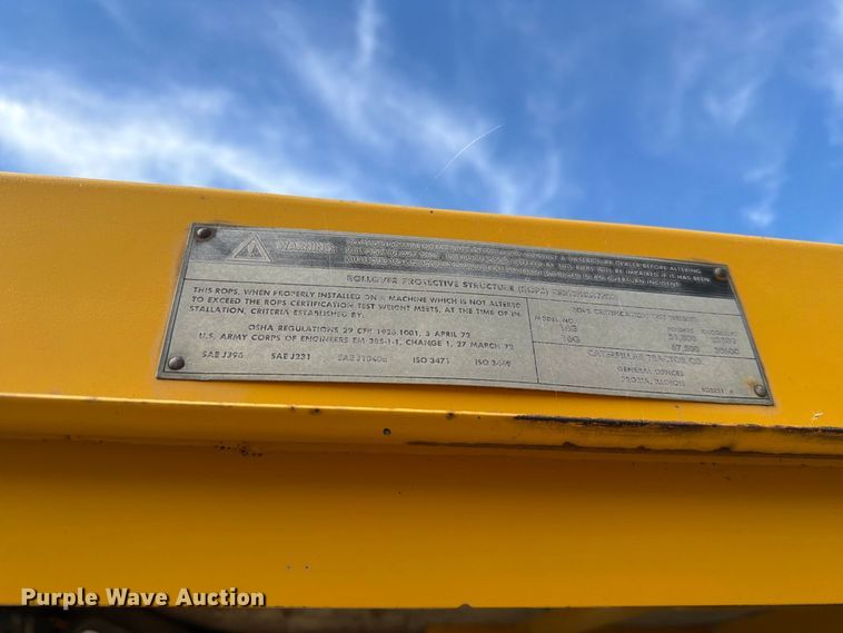 image for item EA0562 1978 Caterpillar 16G motor grader