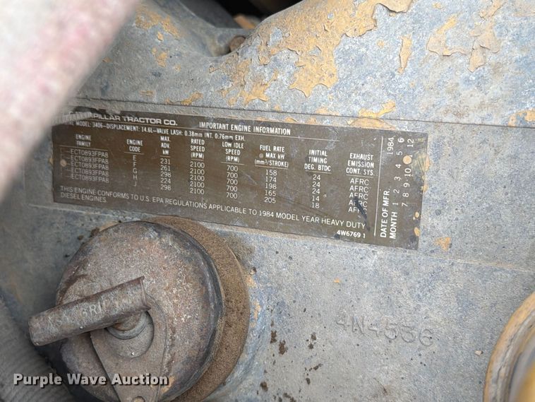 image for item EA0570 1985 Western Star 4900 water truck