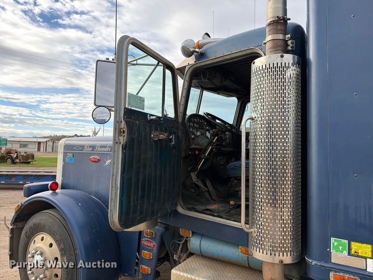 image for item EA0571 1981 Peterbilt 359 semi truck
