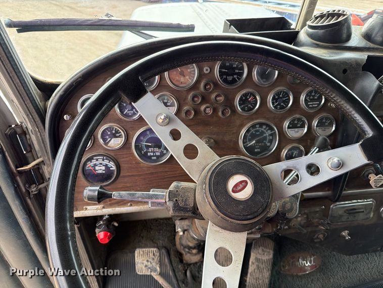 image for item EA0571 1981 Peterbilt 359 semi truck