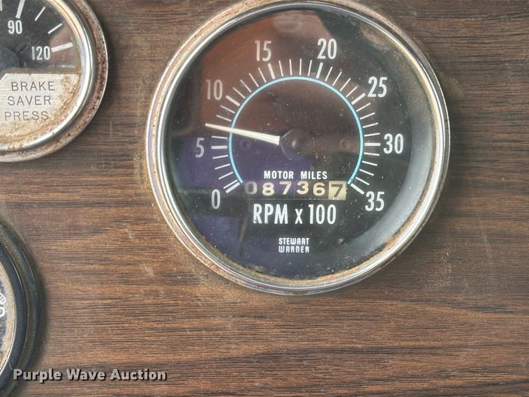 image for item EA0571 1981 Peterbilt 359 semi truck