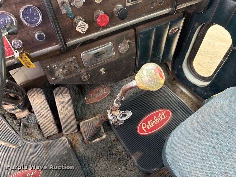 image for item EA0571 1981 Peterbilt 359 semi truck
